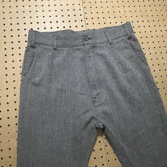 Dolce & Gabbana Pants Mens 34x26 Gray Ankle Back Cinch Modern Wool D&G Italy - Picture 3 of 9